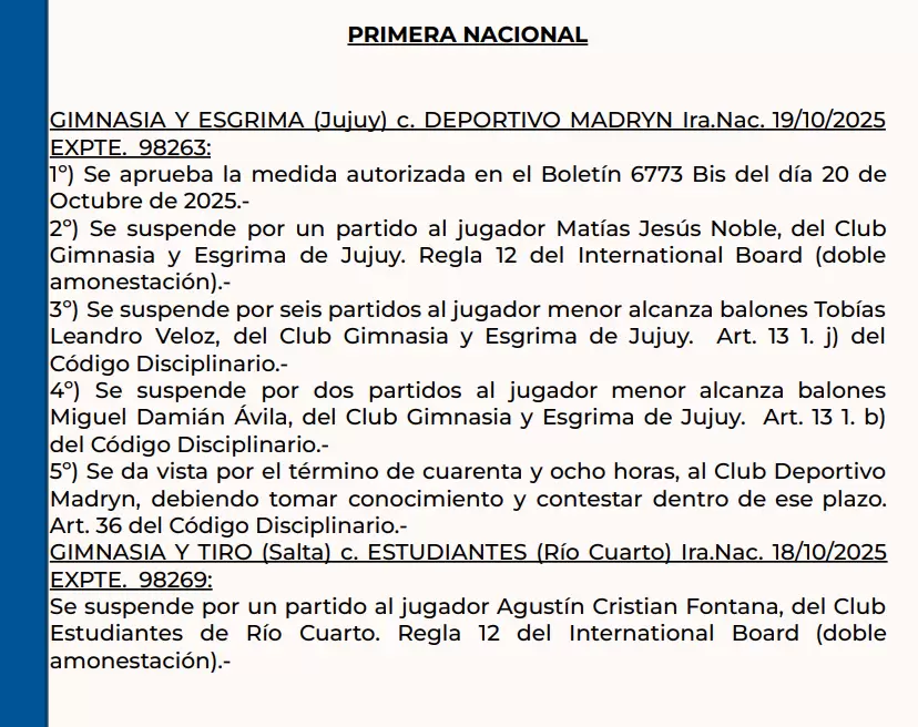 boletin afa