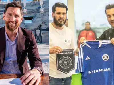 el equipo fundado por la familia de lionel messi llega a un torneo de afa
