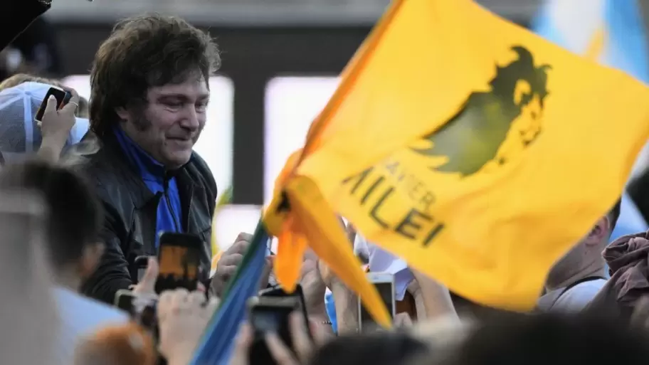 Javier Milei en Rosario