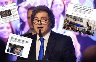 milei medios internacionales