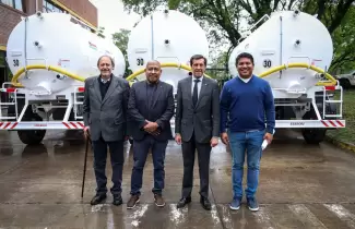 Sadir entreg� tanques atmosf�ricos a municipios