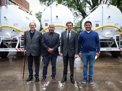 Sadir entreg� tanques atmosf�ricos a municipios