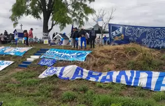 hinchas de talleres de perico �ngeles del camion ruta