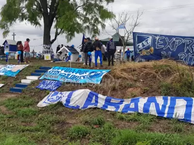 hinchas de talleres de perico �ngeles del camion ruta