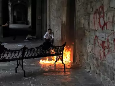 ataque palacio de gobierno en M�xico