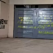 Hay 9 demorados por actos de vandalismo en el estadio 23 de Agosto tras la eliminación de Gimnasia de Jujuy