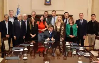 Reuni�n nuevo gabinete Milei