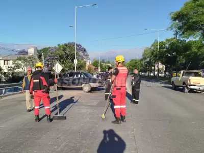 siniestro en avenida Balb�n