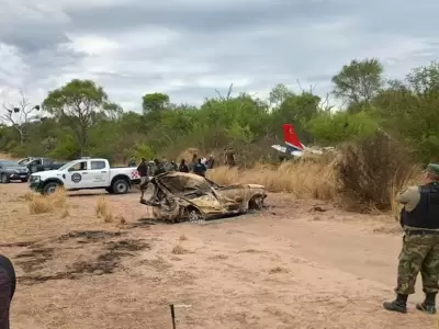 Cay� una avioneta narco en Salta: ten�a matr�cula boliviana y transportaba cerca de 130 kilos de coca�na