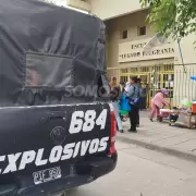 Amenaza de bomba en la escuela Legado Belgraniano: se activ� el protocolo y evacuaron a los alumnos