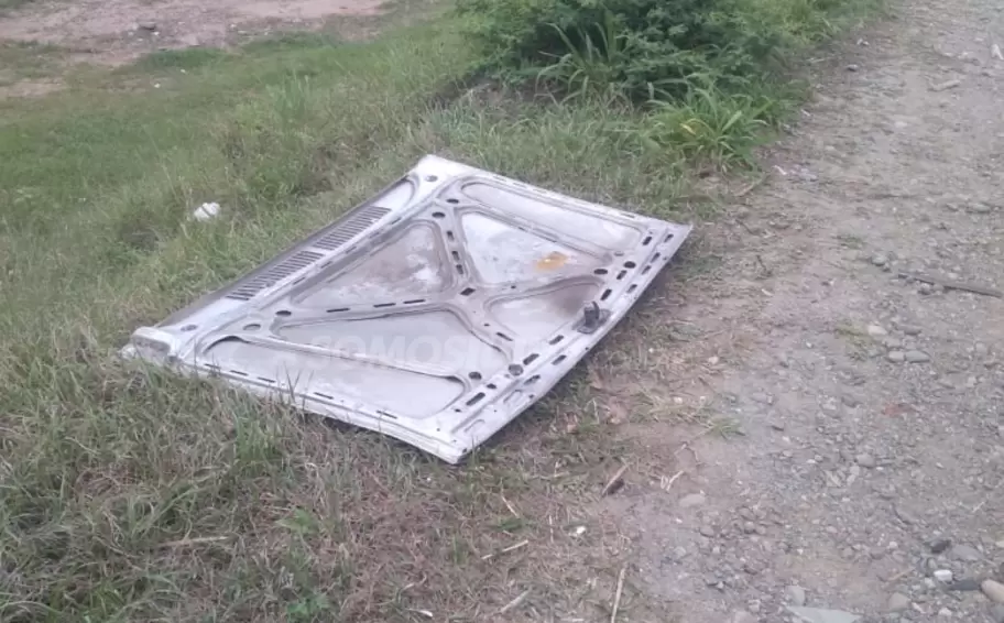 capot camioneta accidente ruta 9