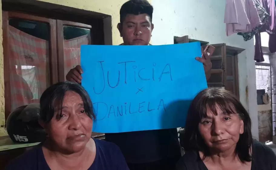 familiares de daniela mamaní
