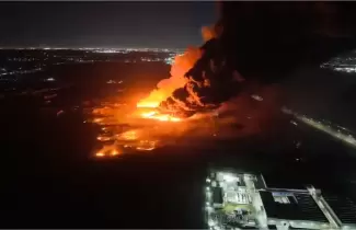 incendio en Ezeiza
