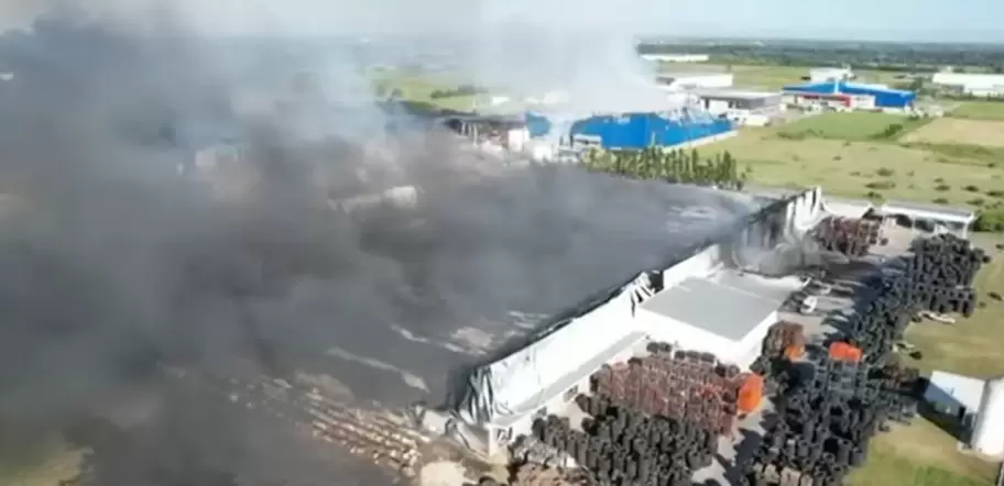 incendio en Ezeiza