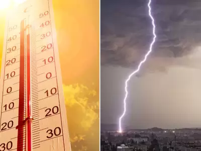 calor lluvia