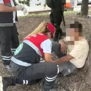 Chocó, abandonó a su acompañante y huyó: lo detuvieron y se comprobó que conducía alcoholizado