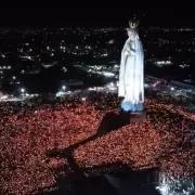 Inauguraron en Brasil una imponente estatua de la V�rgen de F�tima, m�s alta que el Cristo Redentor