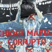 Vandalizaron murales de la Selección Argentina en rechazo a Chiqui Tapia