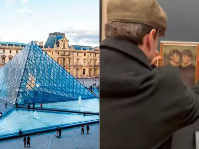 Dos j�venes volvieron a burlar la seguridad del Louvre, a un mes del robo de las joyas