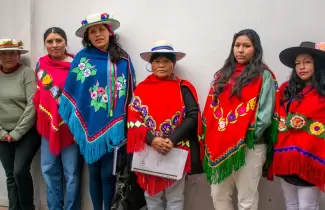 Nuevas autoridades del pueblo coya de caspala