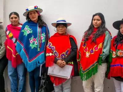 Nuevas autoridades del pueblo coya de caspala