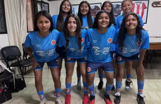 camiseta f�tbol femenino