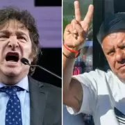 Javier Milei apuntó contra Chiqui Tapia por las irregularidades arbitrales con Barracas Central