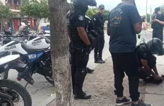 procedimiento policial en Perico