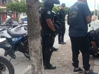 procedimiento policial en Perico