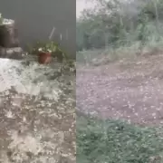 Cayó granizo en distintos puntos de Jujuy