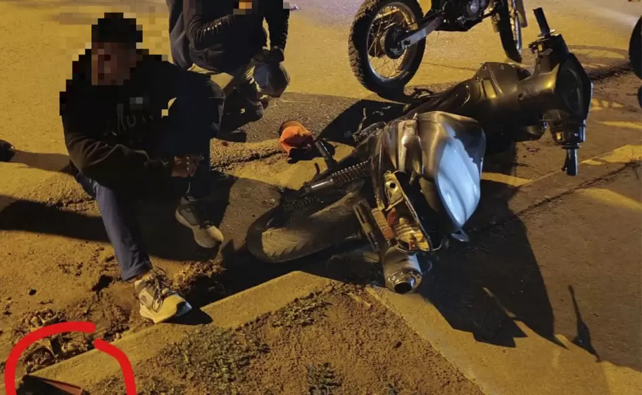 motochorros detenidos en Alto Comedero