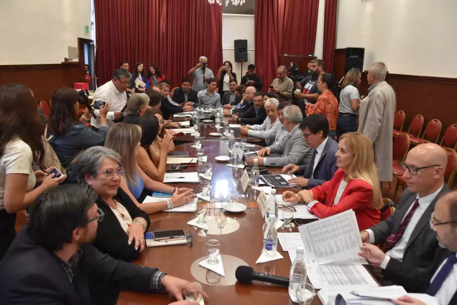 El ministro de Hacienda hizo su presentación en la Legislatura