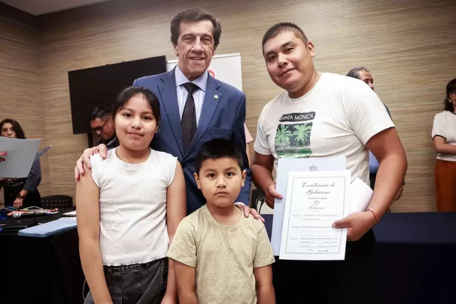 entrega de escrituras