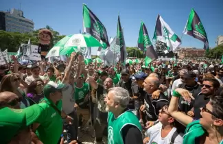 ATE Asociaci�n Trabajadores del Estado movilizaci�n