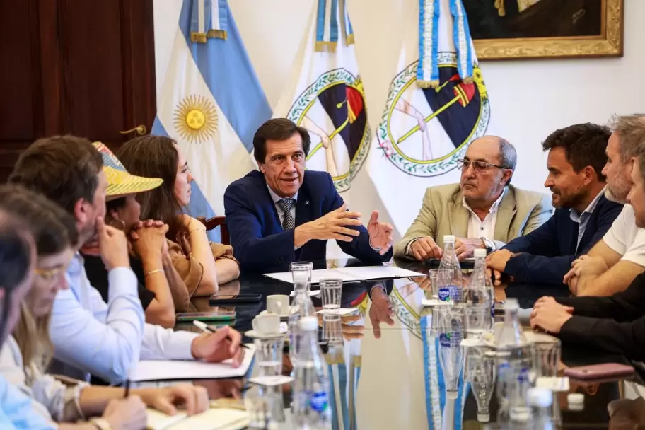 Sadir recibió a Narda Lepes