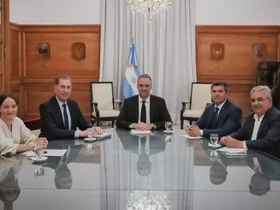 Mar�a Ibarz�bal, Diego Santilli, Manuel Adorni, Marcelo Orrego y Ra�l Jalil