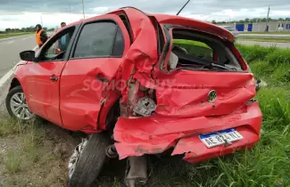 Siniestro vial en Ruta Nacional 66
