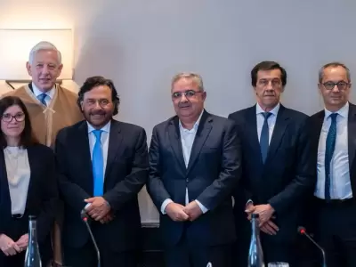 Sadir se reuni� con la c�pula ejecutiva de R�o Tinto