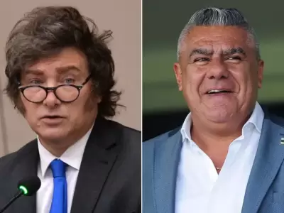 milei y chiqui tapia