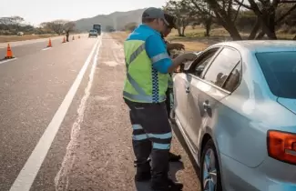 control vehicular en rutas