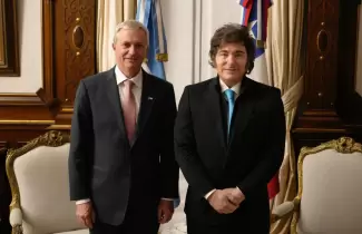 Jos� Antonio Kast y Javier Milei
