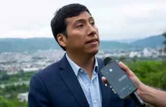 Andr�s Lazarte, secretario de trabajo