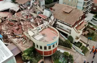 derrumbe edificio