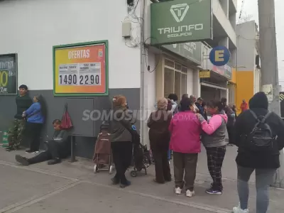 filas en supermercados