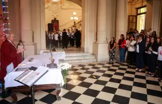 Misa en Casa de Gobierno