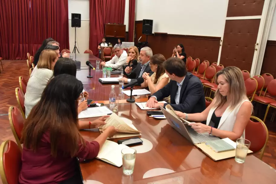 Reunión de comisiones por el Proyecto de Coparticipación