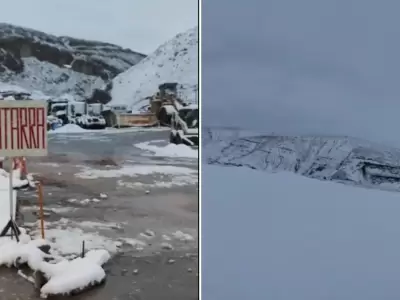 Nieve en Mina Pirquitas