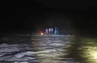 rescate en el r�o Grande