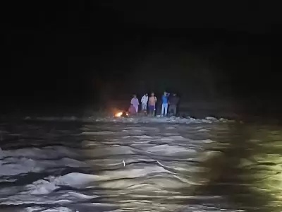 rescate en el r�o Grande