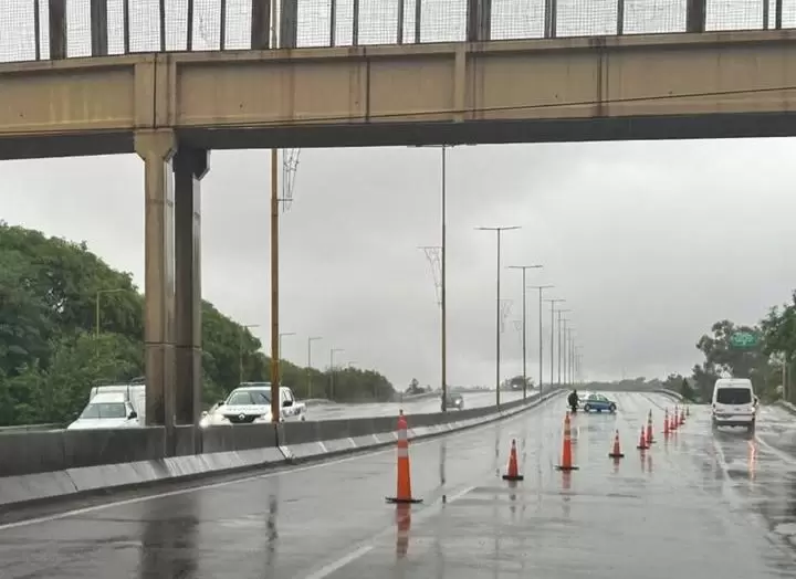 Avenida Savio con desvíos